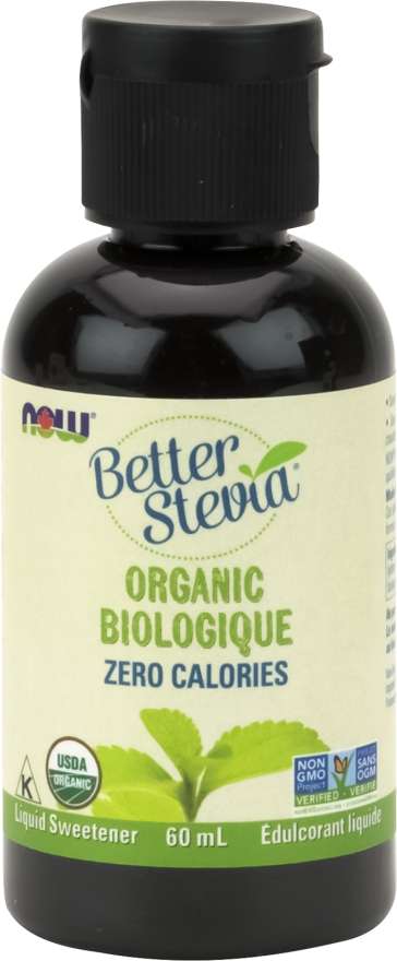 Now Better Stevia Organic Zero Calories Liquid Sweetener - YesWellness.com