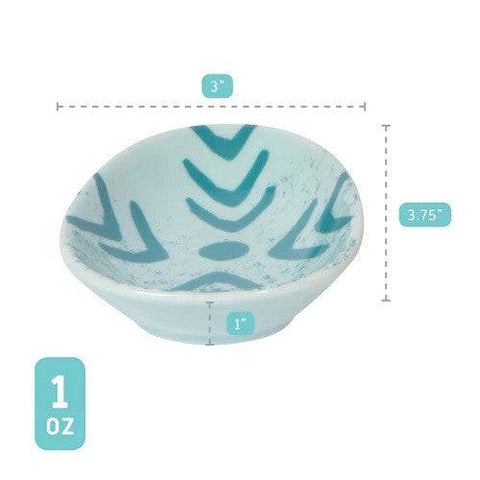 Now Designs Easter Eggs Shaped Pinch Bowls Set of 6 - YesWellness.com
