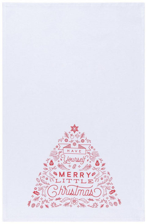 Now Designs Merry Little Christmas Dishtowels Set of 2 - YesWellness.com