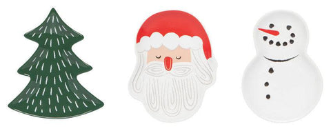 Now Designs Must Be Santa Shaped Dish Set of 3 - YesWellness.com