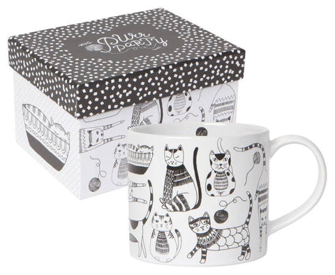 Now Designs Purr Party Mug In A Box 14oz - YesWellness.com