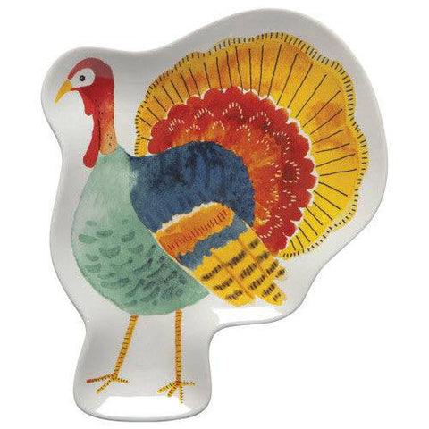 Now Designs Shaped Dish - Harvest Turkey - YesWellness.com