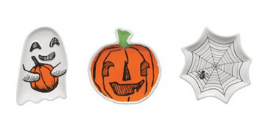 Now Designs Spooktacular Shaped Dish Set of 3 - YesWellness.com