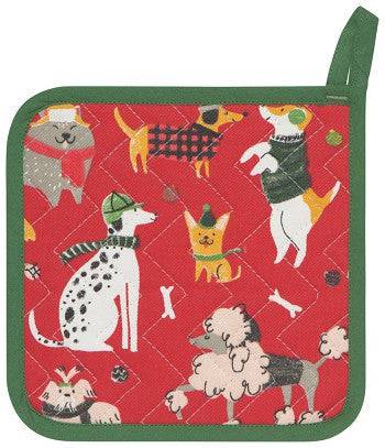 Now Designs Yule Dogs Potholder - YesWellness.com