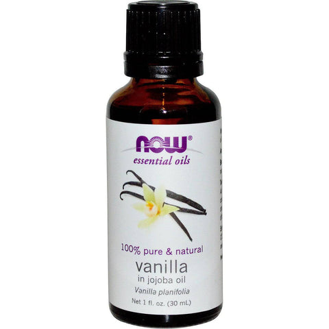 Now Essential Oils 1% Vanilla Oil Blend 30 mL - YesWellness.com