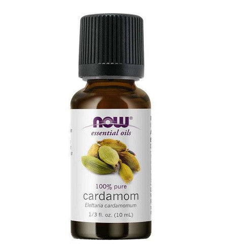 Now Essential Oils 100% Pure Cardamom Oil 10 mL - YesWellness.com