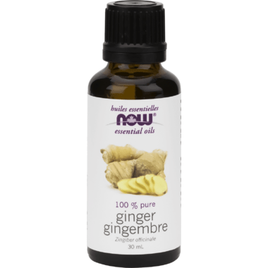 Now Essential Oils 100% Pure Ginger Oil 30mL - YesWellness.com