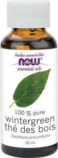 Now Essential Oils 100% Pure Wintergreen Oil 30mL - YesWellness.com