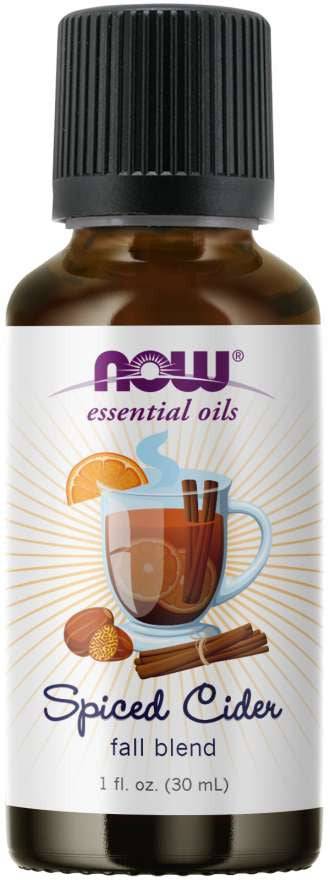 Now Essential Oils Spiced Cider Fall Blend 30ml - YesWellness.com