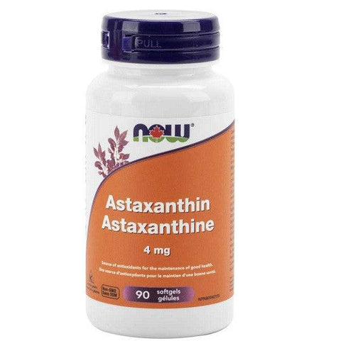Now Foods Astaxanthin 4mg 90 soft gels - YesWellness.com