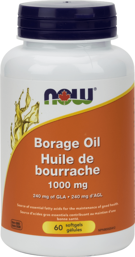 Expires June 2026 Clearance Now Foods Borage Oil 60 soft gels