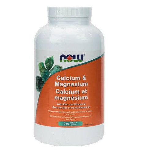 Now Foods Calcium & Magnesium with Vitamin D and Zinc - YesWellness.com