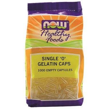 Now Foods Empty Gelatin Size 0 Capsules - YesWellness.com