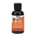 Now Foods Fast Acting B-12 B-Complex Liquid 60 ml - YesWellness.com