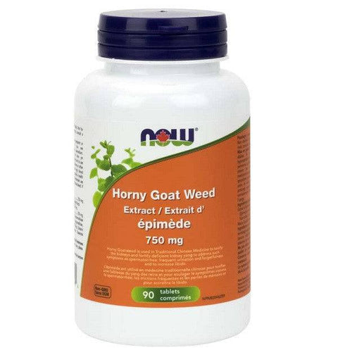 Expires April 2026 Clearance Now Foods Horny Goat Weed Extract 90 tablets