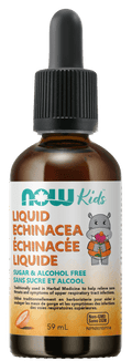Now Foods Kids Liquid Echinacea 59ml Sugar & Alcohol Free - YesWellness.com
