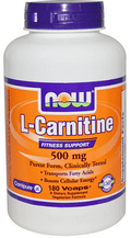 Now Foods L-Carnitine 500 mg - YesWellness.com
