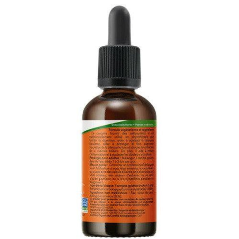 Now Foods Organic Turmeric Liquid Extract 59ml - YesWellness.com