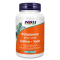 Now Foods Potassium Plus Iodine 225mcg 180 Tablets - YesWellness.com