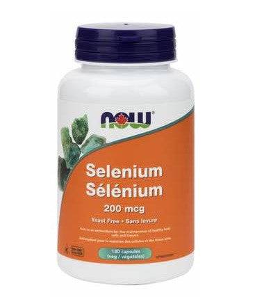 Now Foods Selenium Yeast Free 200mcg - YesWellness.com