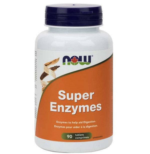 Expires February 2026 Clearance Now Foods Super Enzymes Tablets - 90 tablets