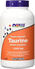 Expires April 2026 Clearance Now Foods Taurine Double Strength 1000mg 250 Veg Capsules