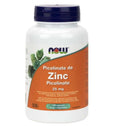 Now Foods Zinc Picolinate 25mg - 100 Veg capsules - YesWellness.com