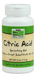 Now Real Food Citric Acid 113 grams - YesWellness.com