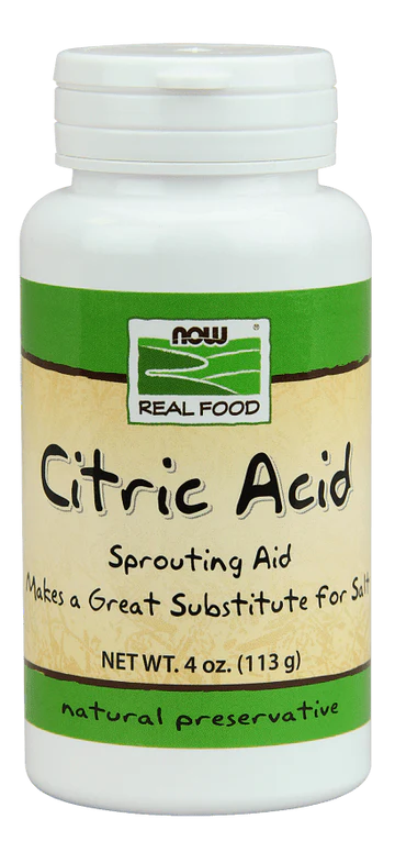 Expires July 2024 Clearance Now Real Food Citric Acid 113 grams - YesWellness.com