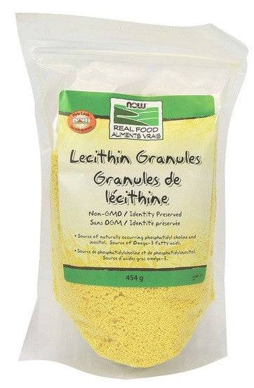 Now Real Food Lecithin Granules 454g - YesWellness.com
