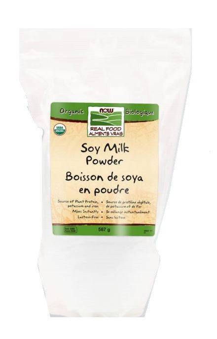 Now Real Food Organic Soy Milk Powder 567g - YesWellness.com