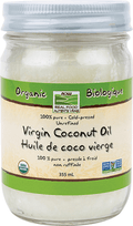 Expires December 2025 Clearance Now Real Food Organic Virgin Coconut Oil - 355 ml