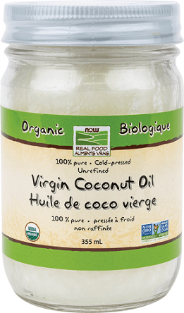 Expires December 2025 Clearance Now Real Food Organic Virgin Coconut Oil - 355 ml