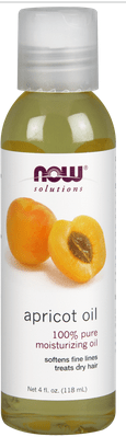 Now Solutions 100% Pure Apricot Oil 118mL - YesWellness.com