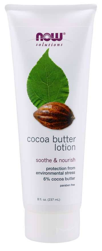 Now Solutions Cocoa Butter Lotion 237 ml - YesWellness.com