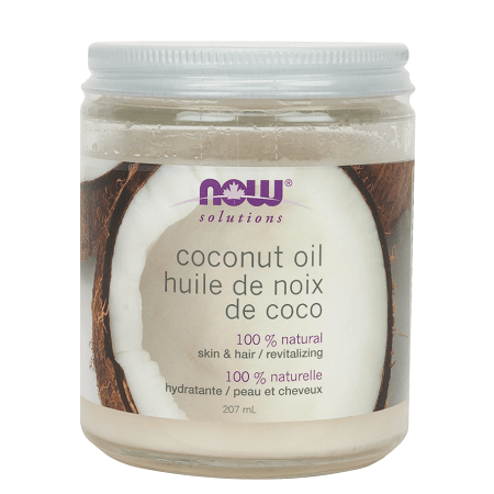 Now Solutions Coconut Oil Natural 207 ml - YesWellness.com