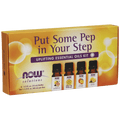 Now Solutions Put Some Pep In Your Step Kit 4 x 10 ml - YesWellness.com