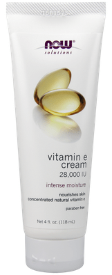 Now Solutions Vitamin E Cream 28,000 IU 118mL - YesWellness.com