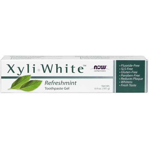 Expires January 2026 Clearance Now Solutions XyliWhite Toothpaste Gel - Refreshmint 181 grams