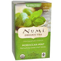 Numi Tea Organic Moroccan Mint Tea - 18 Tea Bags - YesWellness.com