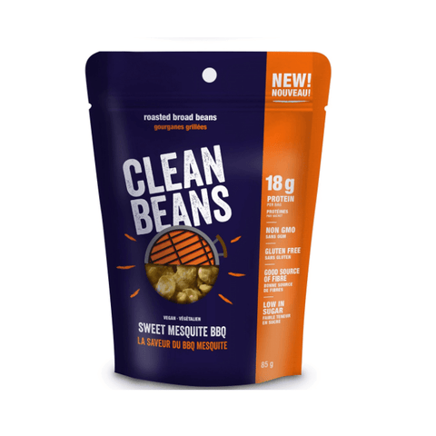 NutraPhase Clean Beans Sweet Mesquite BBQ 85g - 6 x 85g - YesWellness.com