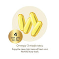 NutraSea Dry Eye Targeted Omega-3 Fresh Mint Flavour 120 Softgels - YesWellness.com