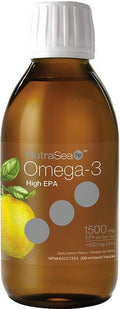 NutraSea hp Omega-3 High EPA 1500mg + 500mg DHA Zesty Lemon Flavour - YesWellness.com