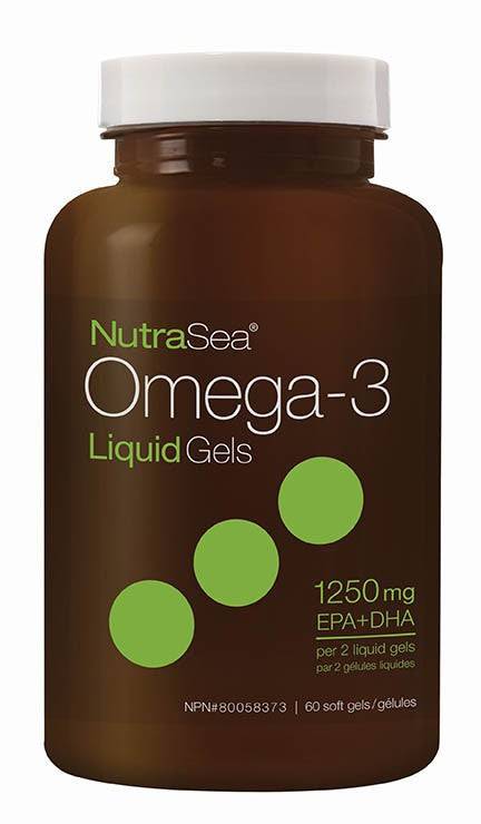 Expires February 2026 Clearance NutraSea Omega-3 LiquidGels (EPA+DHA 1250mg) 60 Softgels