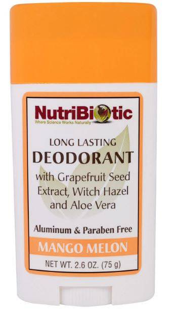 NutriBiotic Long Lasting Deodorant - YesWellness.com