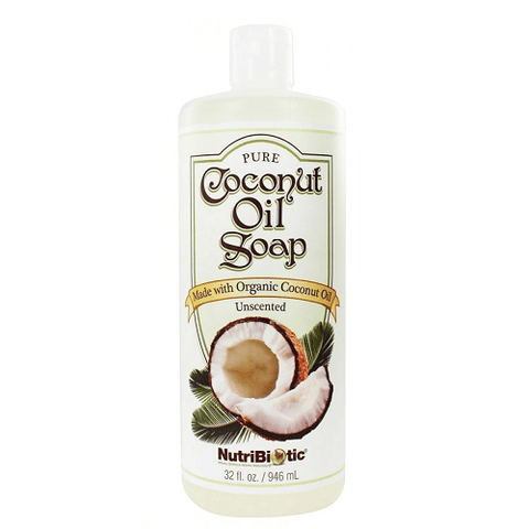 NutriBiotic Pure Coconut Oil Soap Unscented - YesWellness.com