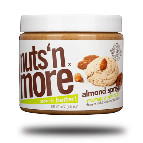 Nuts 'N More Almond Butter High Protein Spread 454 grams - YesWellness.com