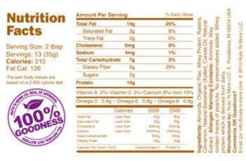 Nuts 'N More Cinnamon Raisin Almond Butter 454 grams - YesWellness.com