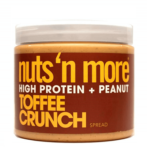 Nuts 'N More Toffee Crunch High Protein + Peanut Spread - YesWellness.com