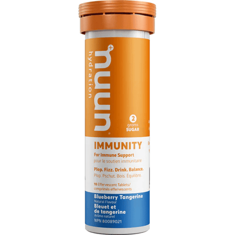 Nuun Hydration Immunity Blueberry Tangerine 10 Tablets (8 x 52g Box) - YesWellness.com